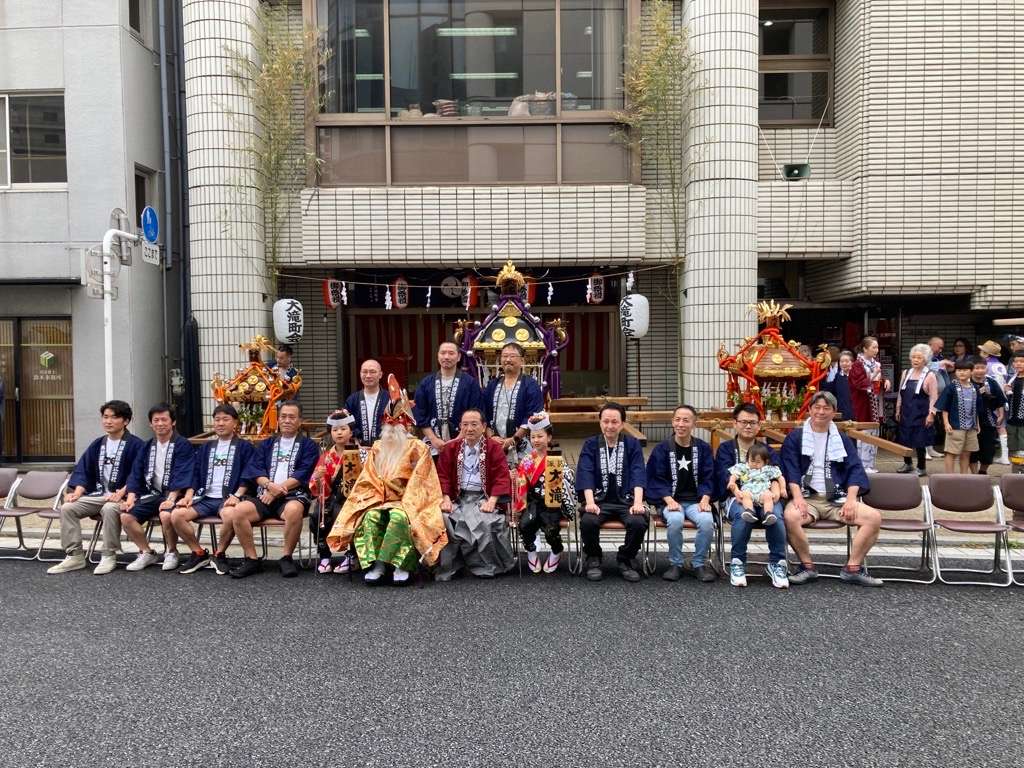 緑が丘諏訪大神社祭礼に参加しました。 | NEWS | 馬淵建設株式会社
